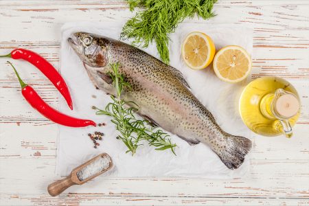 פורל כ- 600 גרם