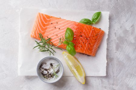 פילה סלמון מנות (כ- 200 גר)